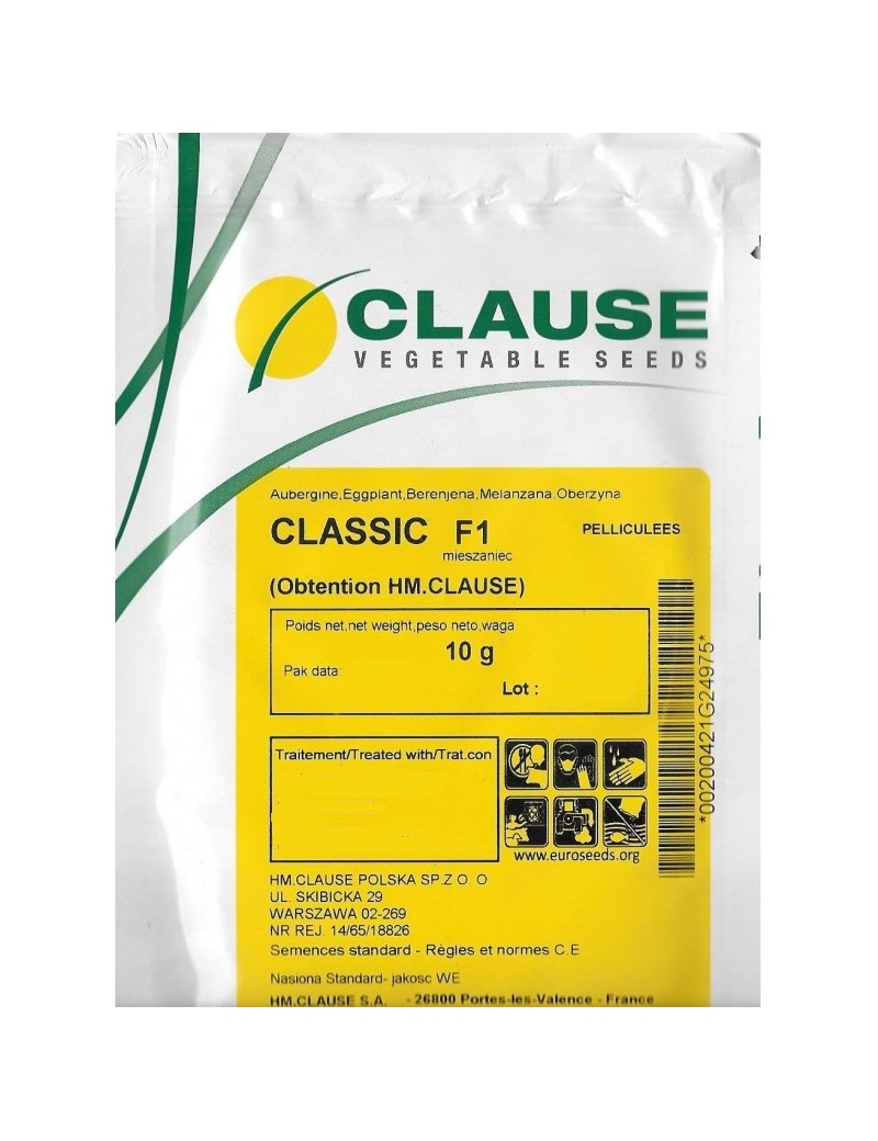 Oberżyna CLASSIC 10 gr. nasion